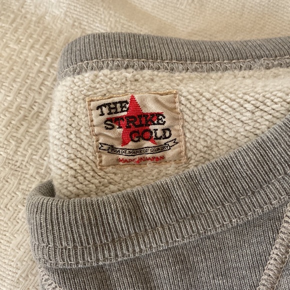 The Strike Gold (made in Japan) Mens Sweatshirt - Picture 5 of 10